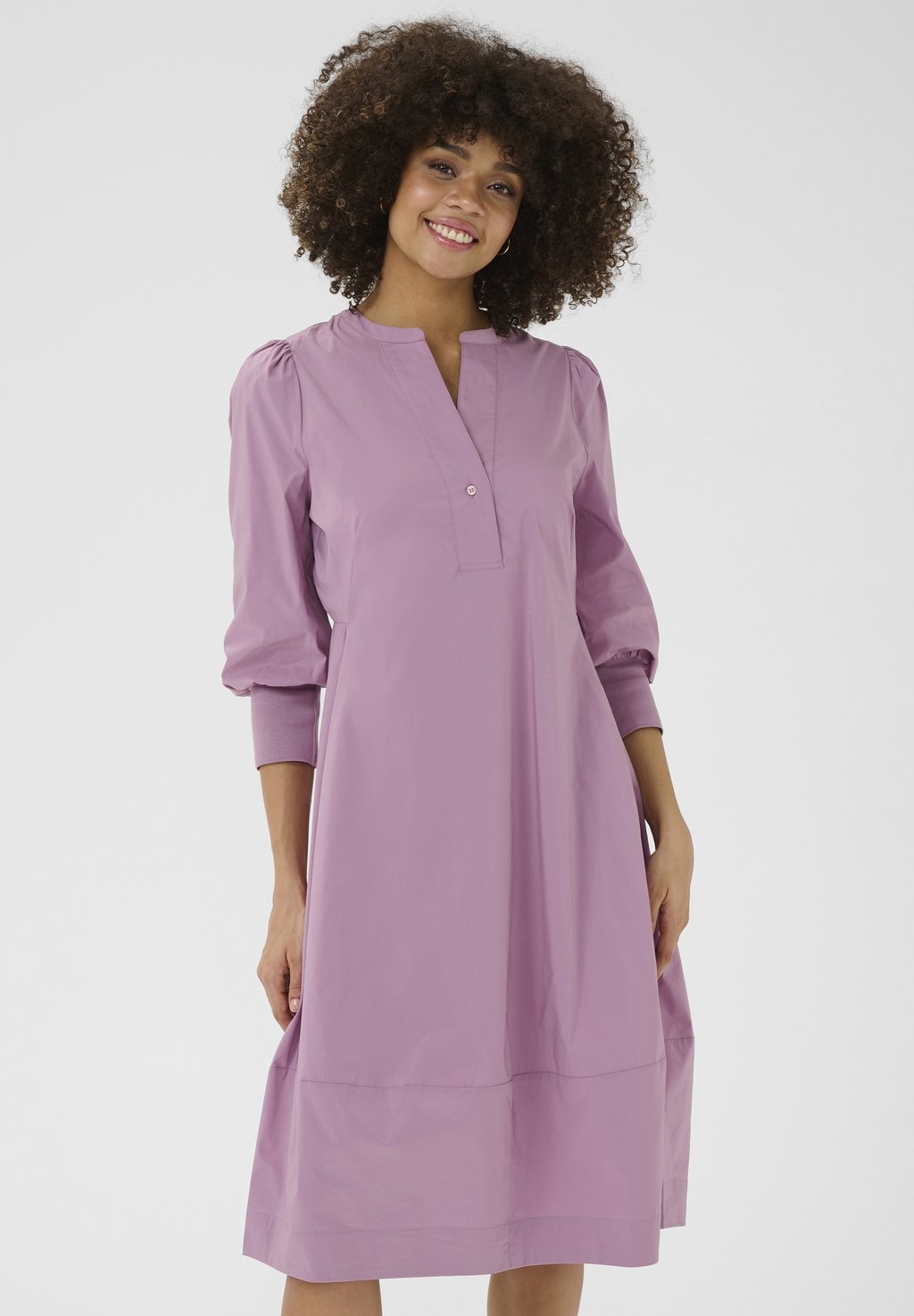 

Повседневное платье CUANTOINETT 3/4 SLEEVE Culture, фиолетовый