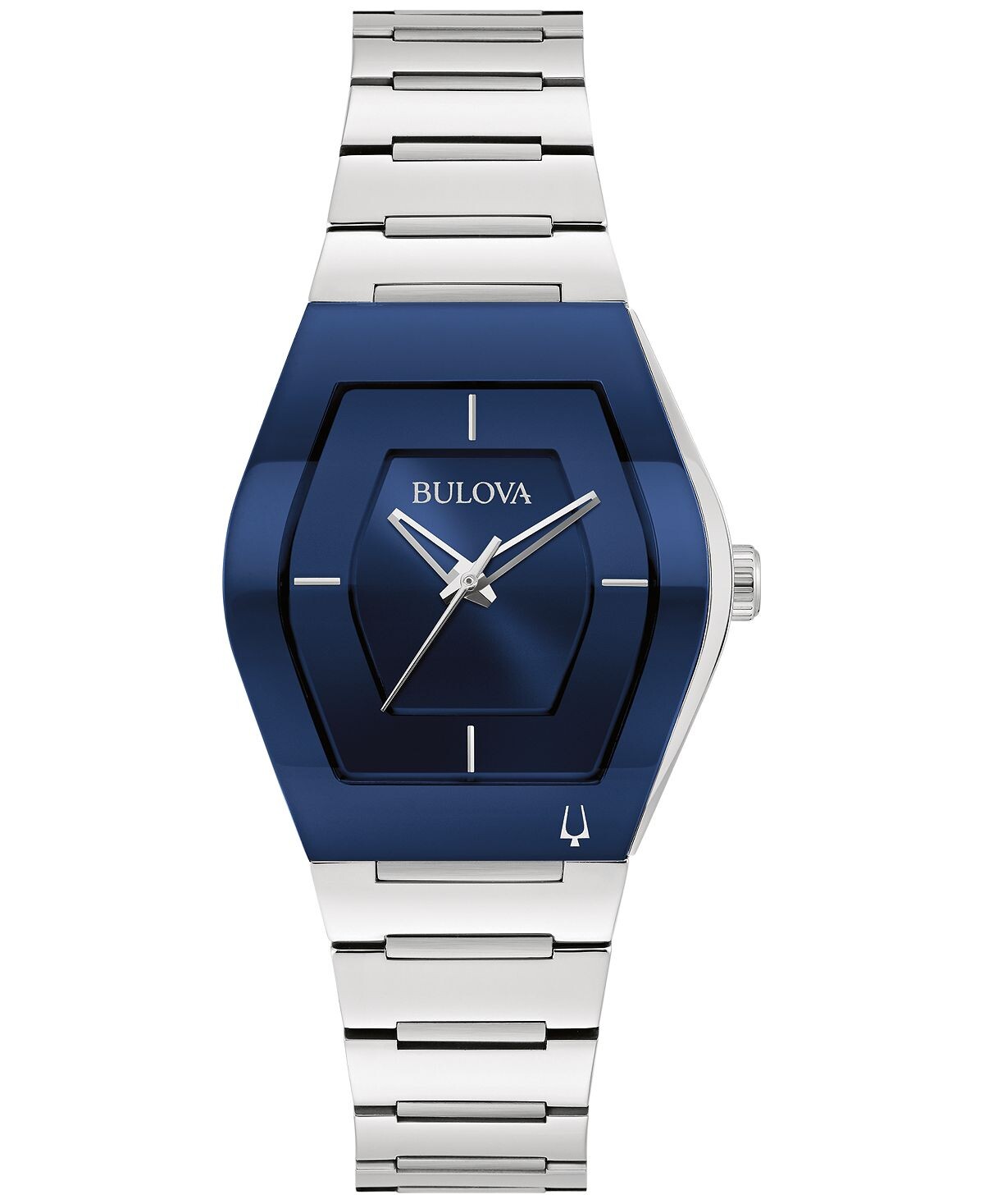 

Женские часы Futuro с браслетом из нержавеющей стали, 30 мм Bulova, серебро