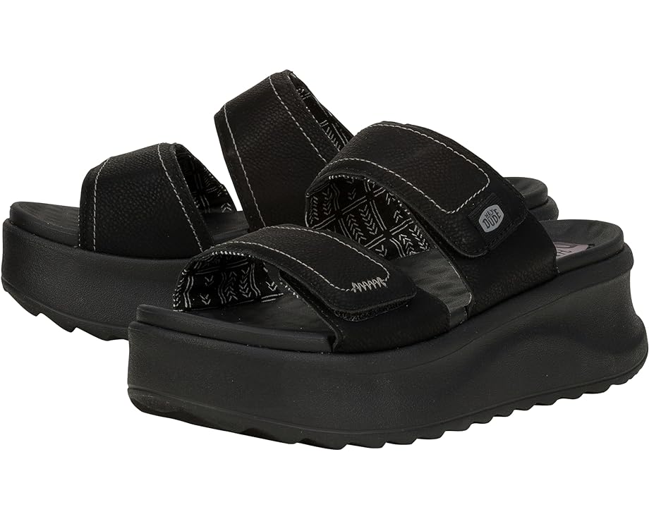 

Сандалии Hey Dude Delray Slide Classic, цвет Black/Black