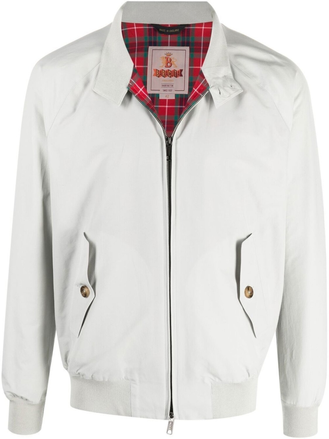 

Бомбер G9 Harrington Baracuta, серый