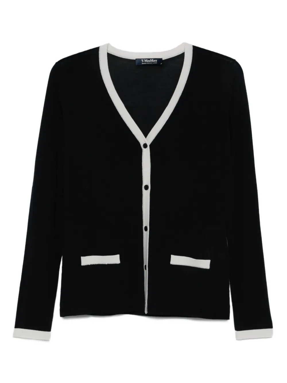 

Шерстяной кардиган Kenya MAX MARA, синий