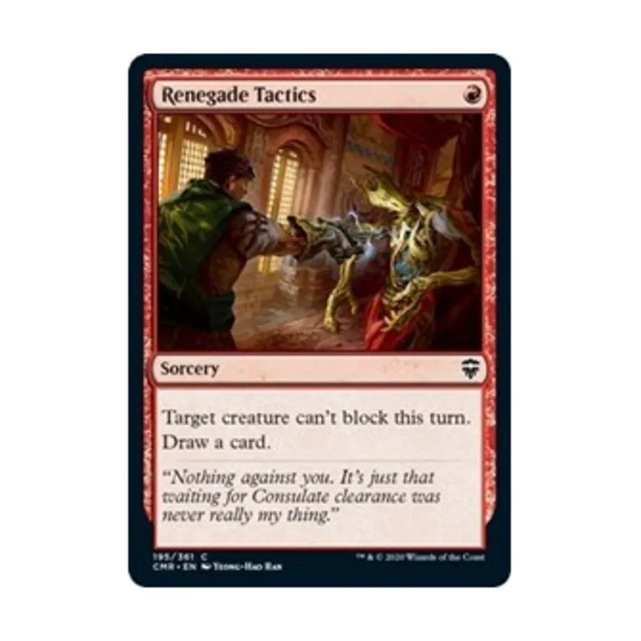 

CCG Тактика ренегатов (клавиша C), MTG - Commander Legends