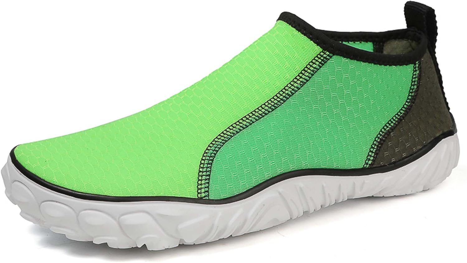 

Мужские и женские водные туфли для взрослых, быстро сохнущие, обувь для босых ног, противоскользящие, для водного спорта, для серфинга на открытом воздухе, пляжа, плавания, йоги, танцев, фитнеса и езды Generic, зеленый