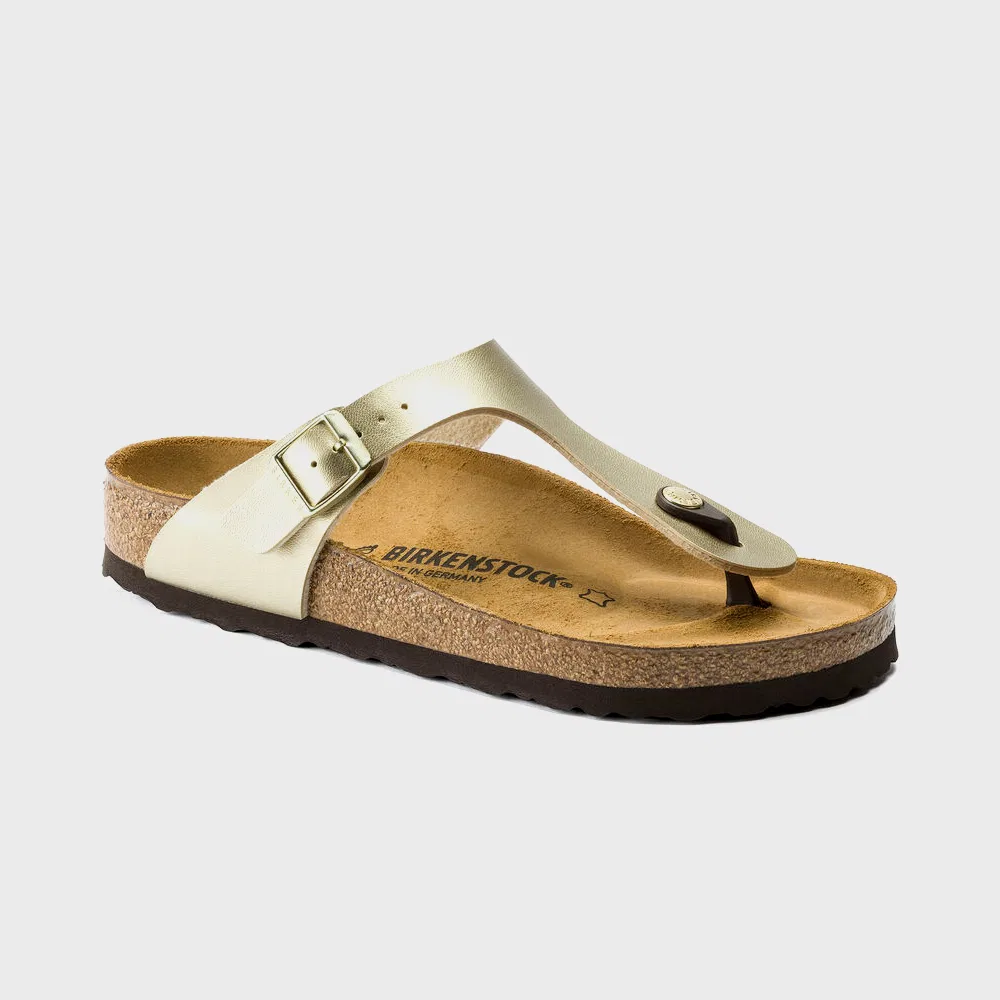 Мужские золотые сандалии Gizeh Birko-Flor от Birkenstock