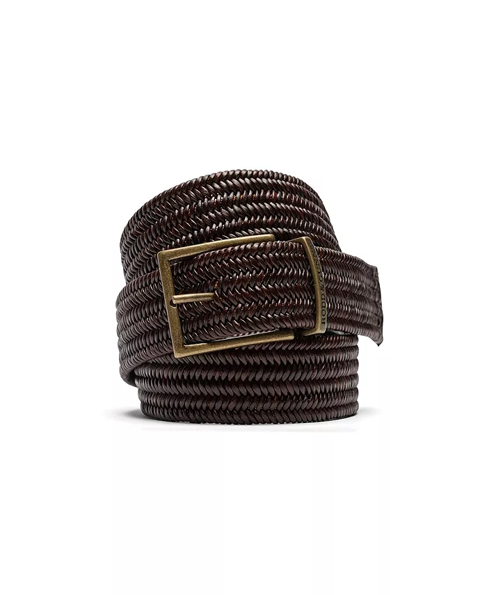 

Мужской пояс Stirling Stretch Leather Belt Rodd & Gunn, коричневый