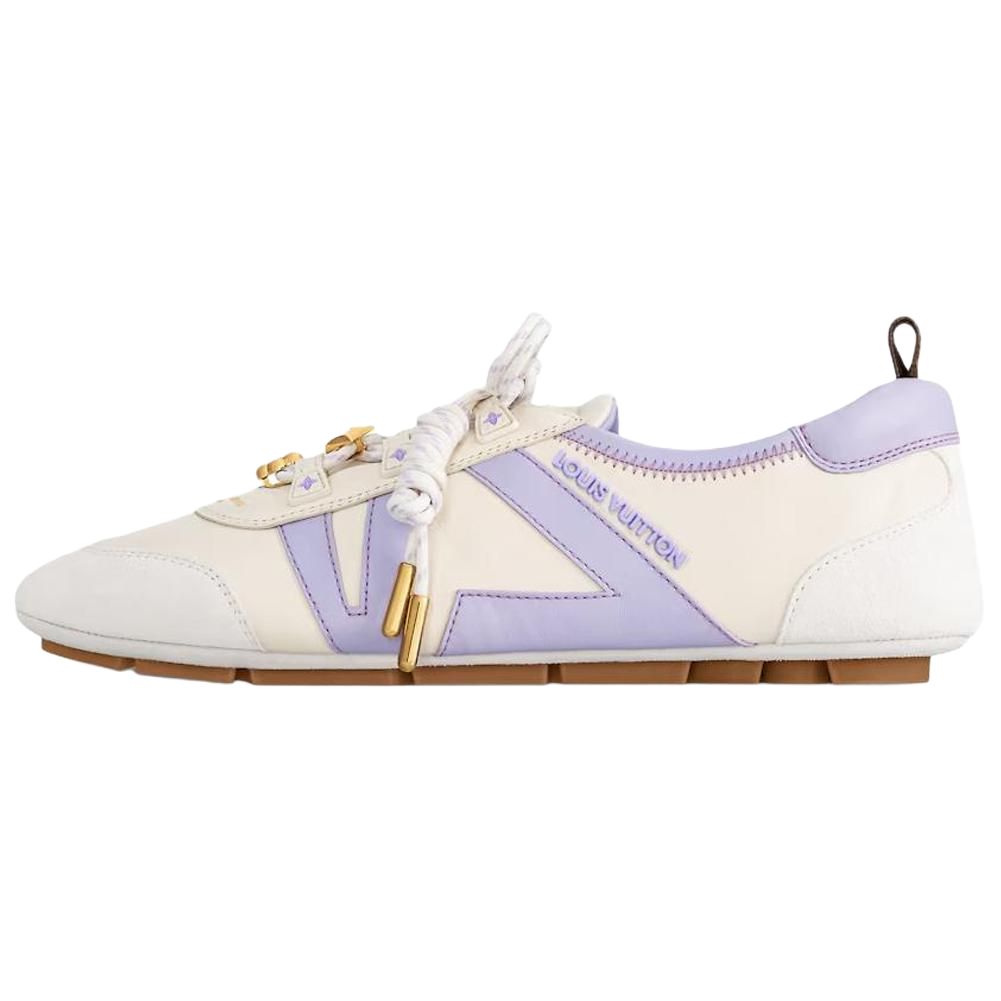 LOUIS VUITTON Низкие повседневные кроссовки Sneakerina, женские, фиолетовые