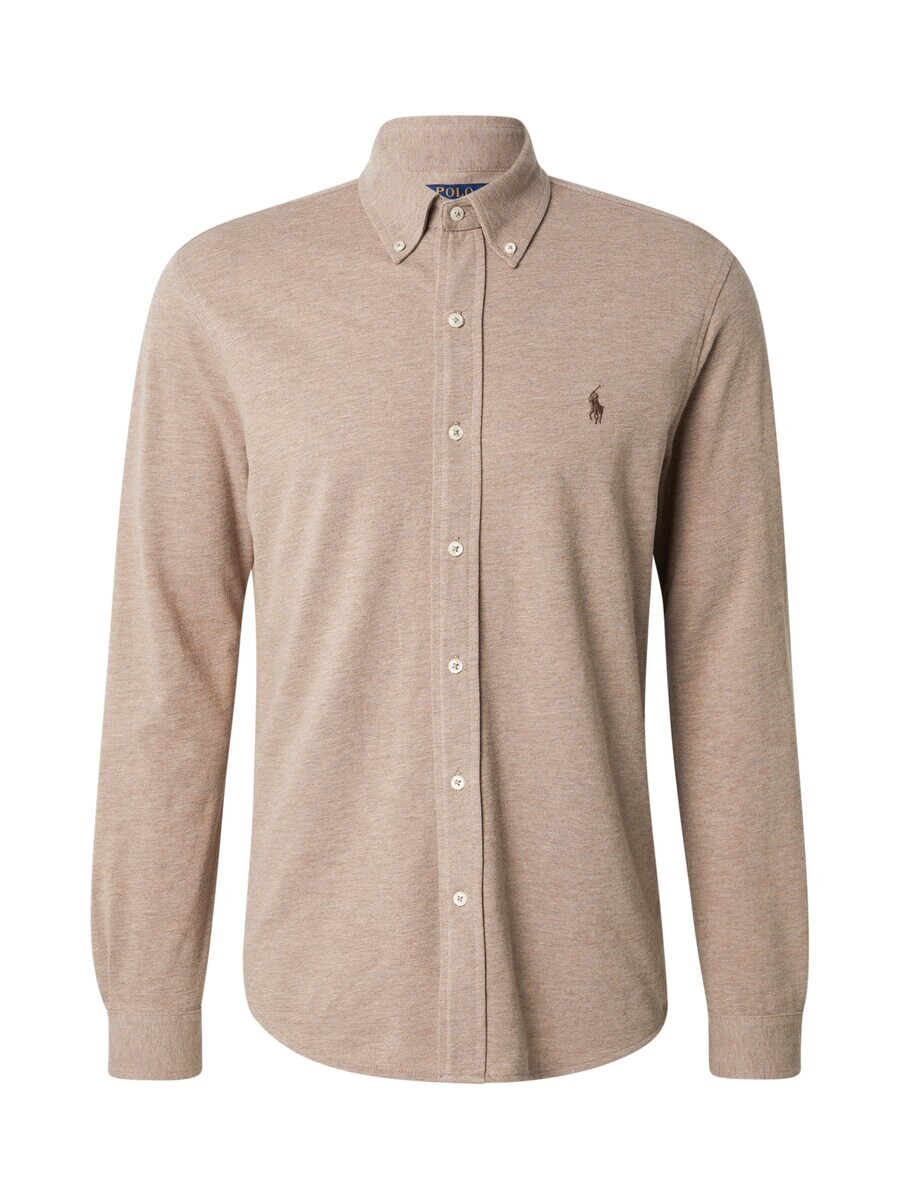 

Повседневная рубашка Polo Ralph Lauren Regular fit Button Up Shirt, темно-бежевый