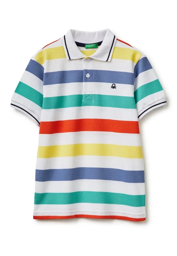 Полосатая рубашка поло United Colors Of Benetton, Multicolor