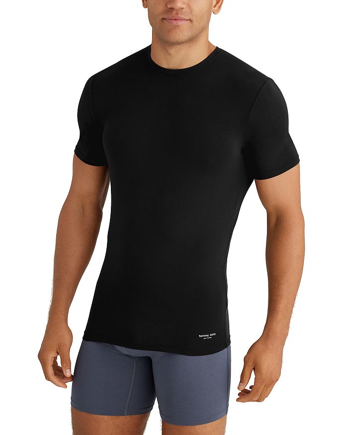 

Футболка Second Skin Essentials Crewneck, комплект из 3 штук Tommy John, черный