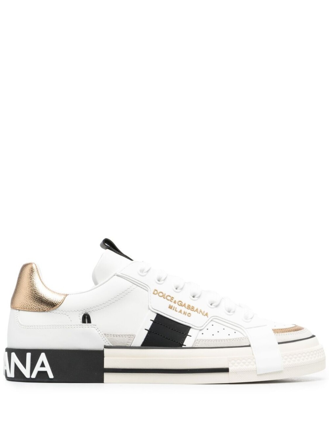 

Dolce & Gabbana кеды Custom 2.Zero, белый