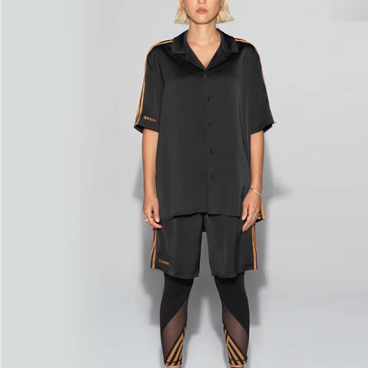 Рубашка унисекс Adidas Originals, цвет Black — фото 2