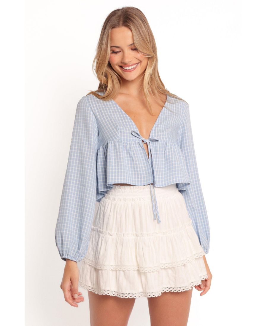 

Женская блузка с длинными рукавами Sundara Petal and Pup, Blue