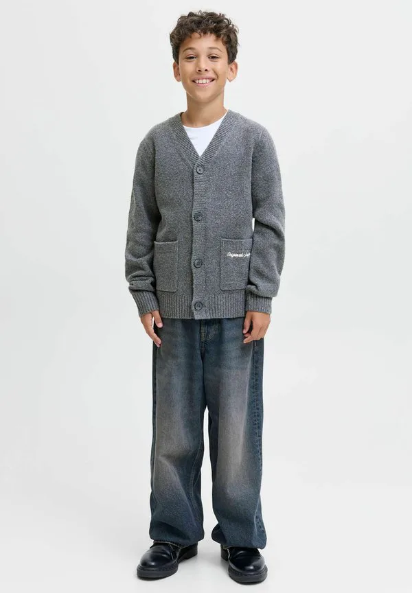 Кардиган Jack & Jones Junior, Dark Grey Melange