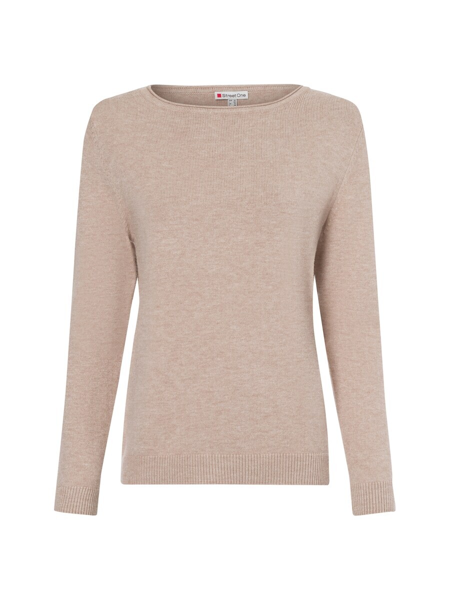 

Тонкий вязаный свитер STREET ONE Sweater, пятнистый бежевый