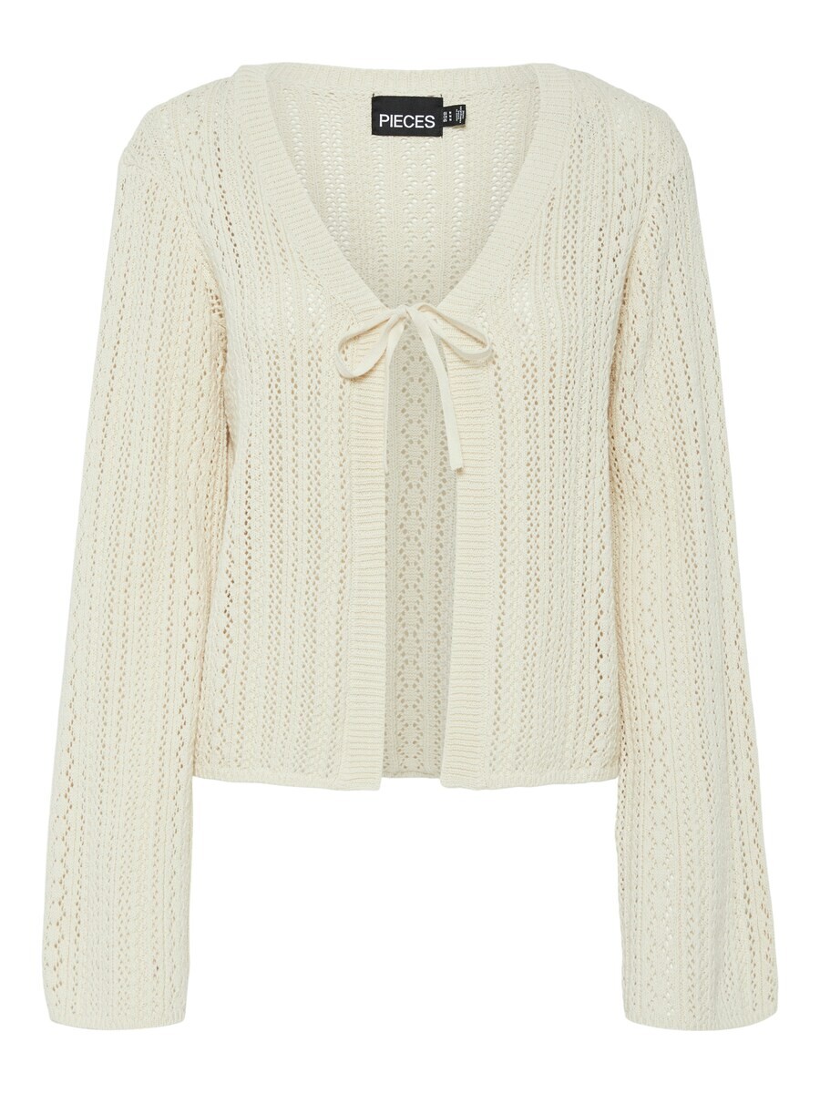 

Вязаный кардиган PIECES Knit Cardigan PCNUKA, экрю