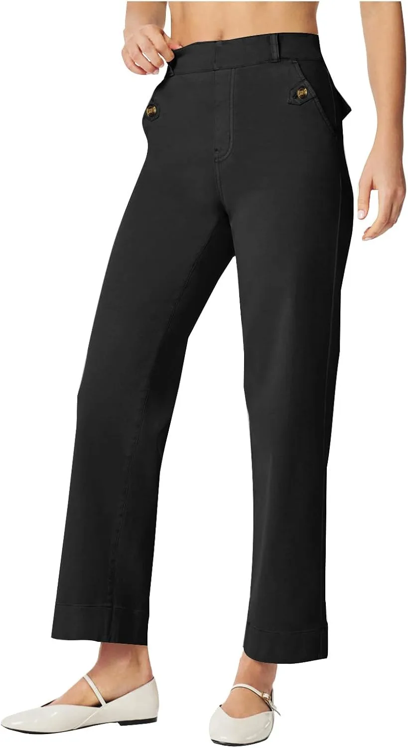 

Женские джинсы sweatpants с широкими штанинами, завышенной талией и карманами