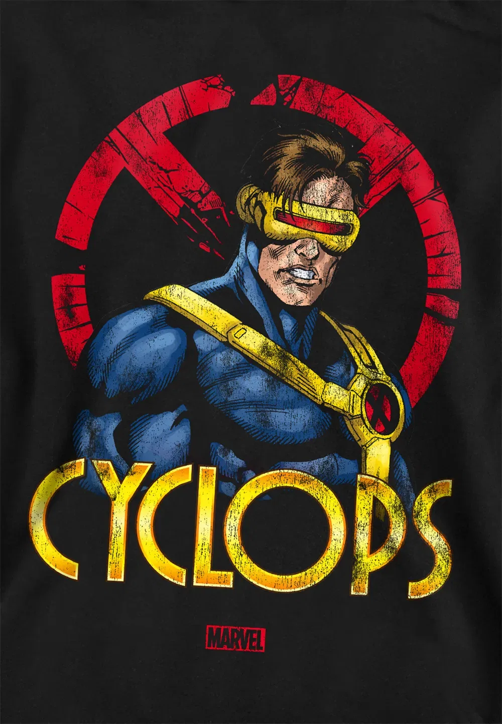 Худи детское Marvel X-Men Cyclops, черный — фото 2