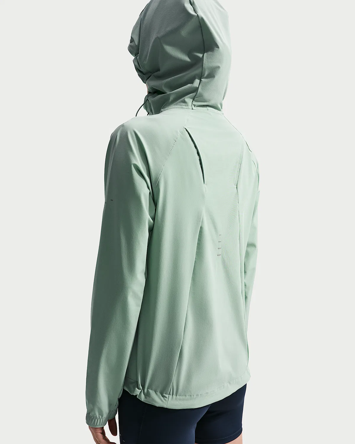 Женская ветрозащитная куртка для бега Nike Swift, Steam — фото 2