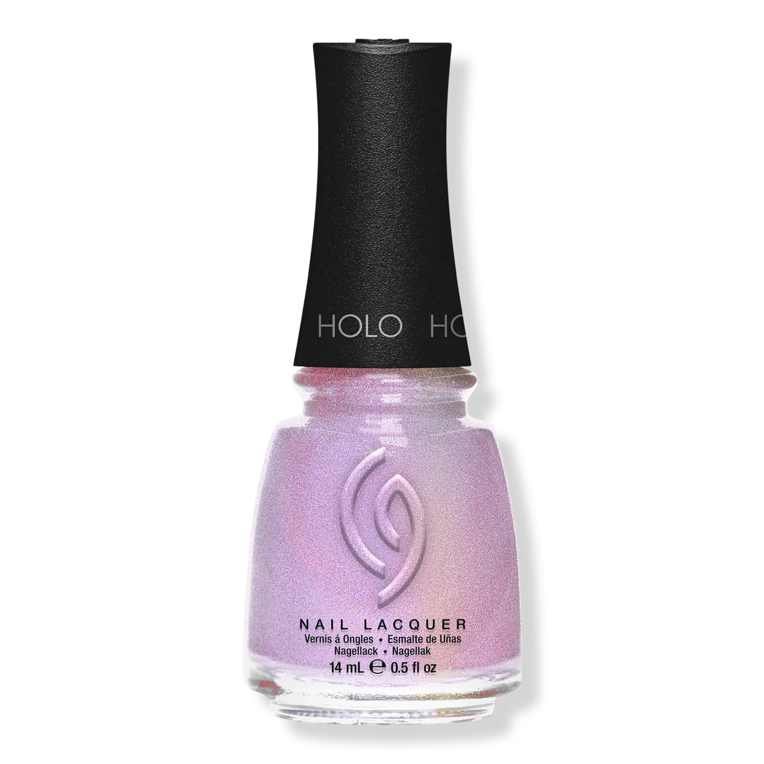 

Лак для ногтей Mega Pigment, голографический China Glaze, Shimmer & Bare It (Holographic lilac)