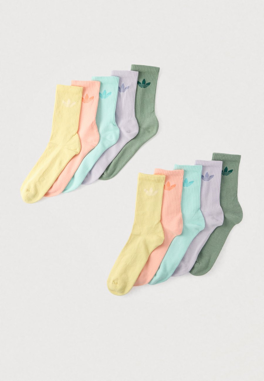 

Носки Adidas Originals UNISEX 10 PACK, Silver Green/Glow Pink/Semi Flash Aqua/Green