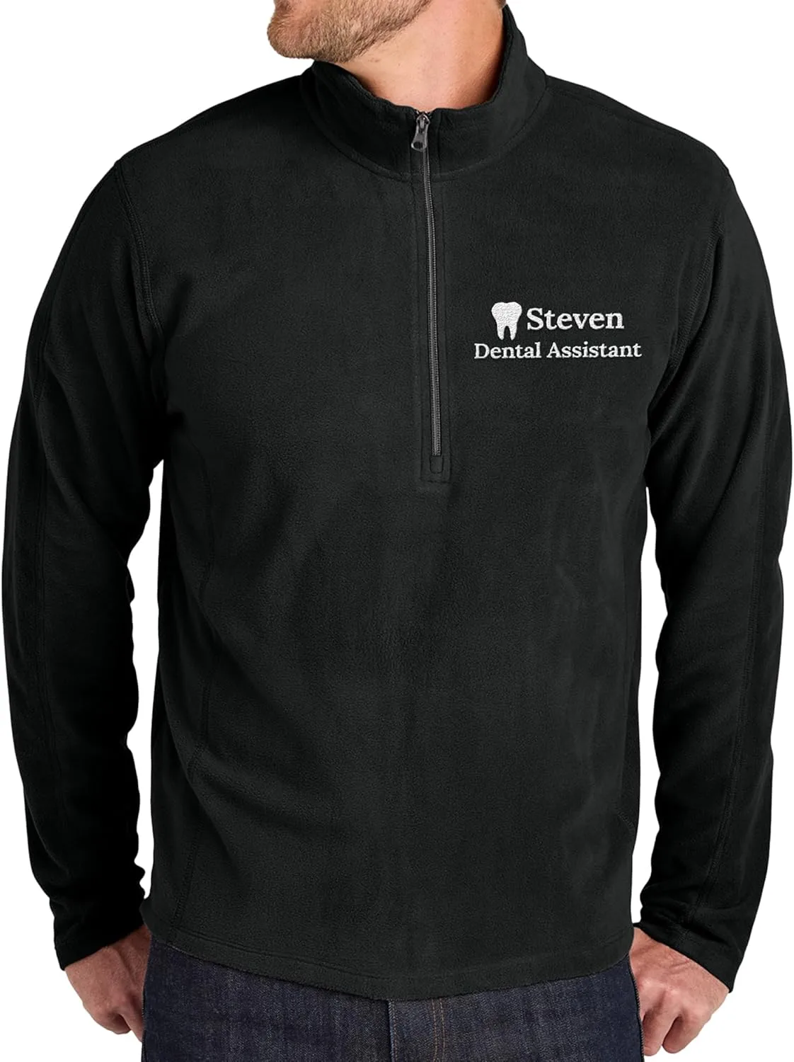 

Персонализированная флисовая толстовка с вышивкой NACRE APPAREL