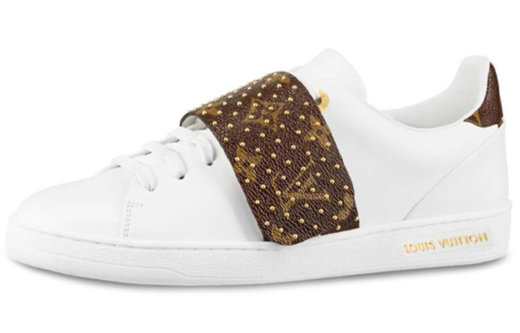 Кроссовки женские Louis Vuitton Frontrow, белый / коричневый