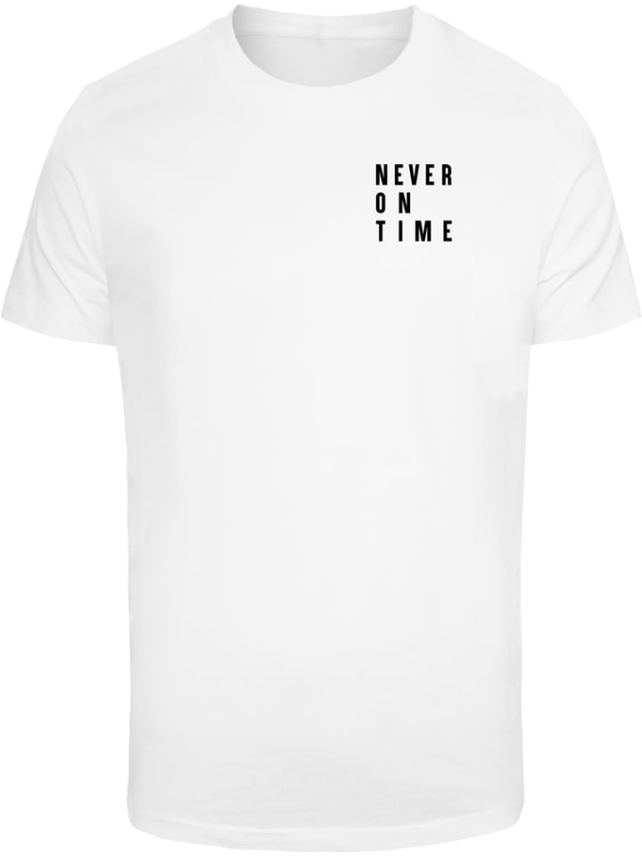 

Футболка Never On Time Tee Mister Tee, белый