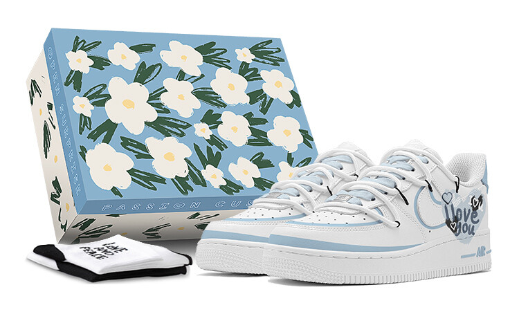 

Мужские кроссовки для скейтбординга Nike Air Force 1, Sky Blue