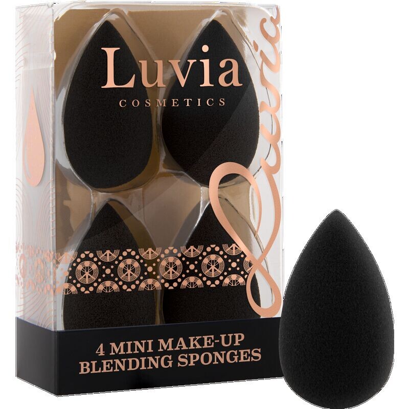 

Мини-спонжи для растушевки макияжа, набор из 4 шт Luvia Cosmetics, 4 шт.