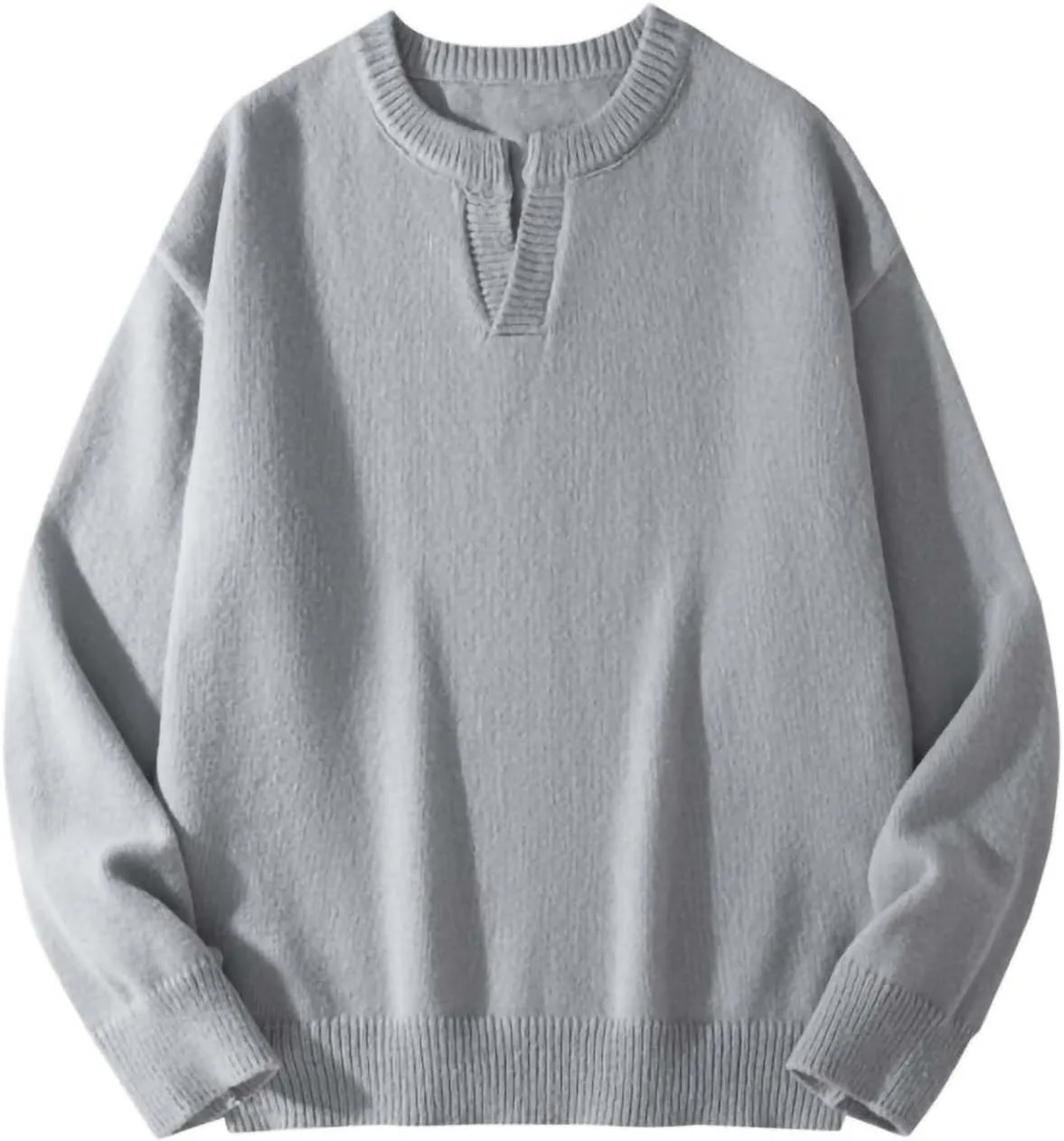 

Свитер Cambkatl V-образным вырезом, вязаный, свободный