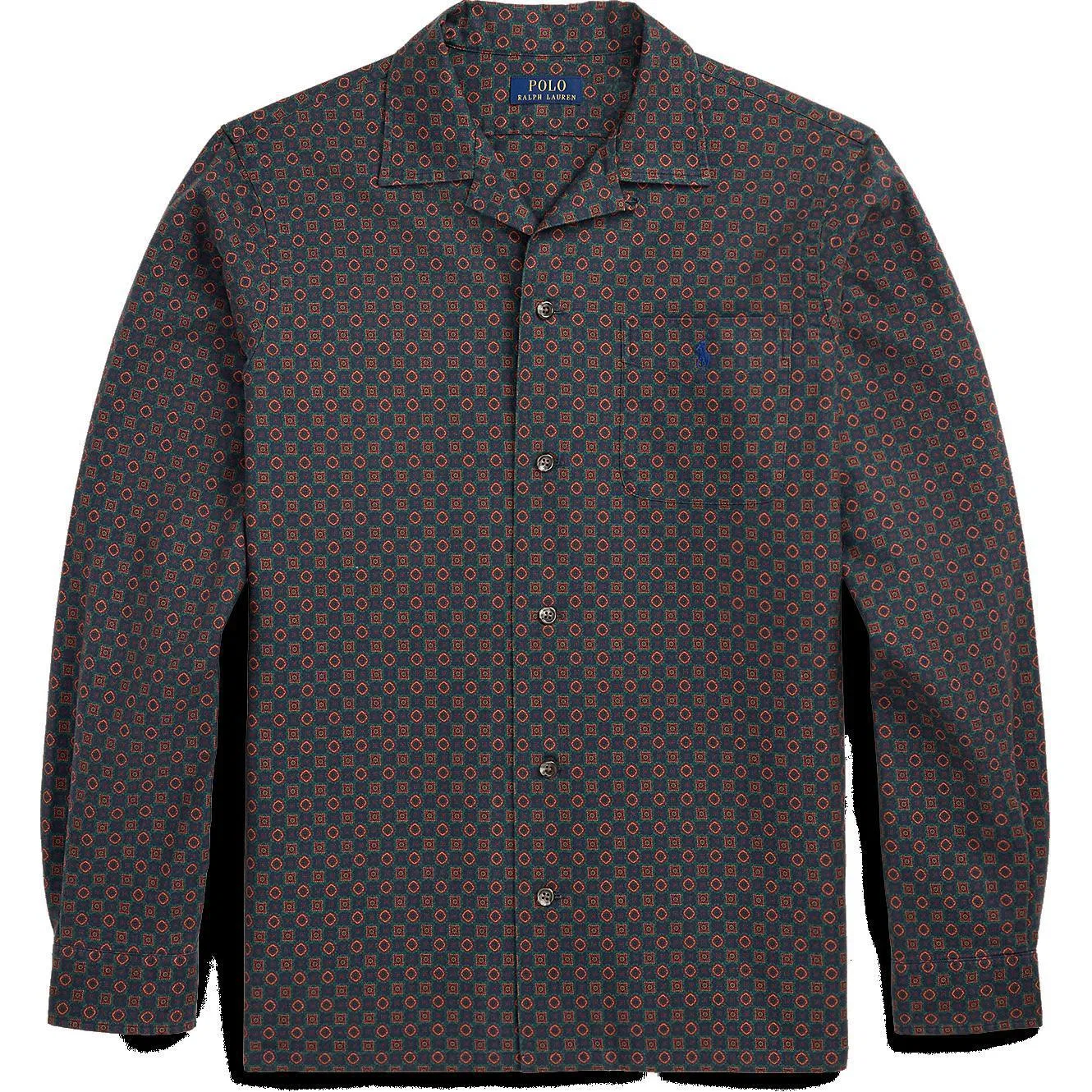 Рубашка FW24 Men's Brown Polo Ralph Lauren