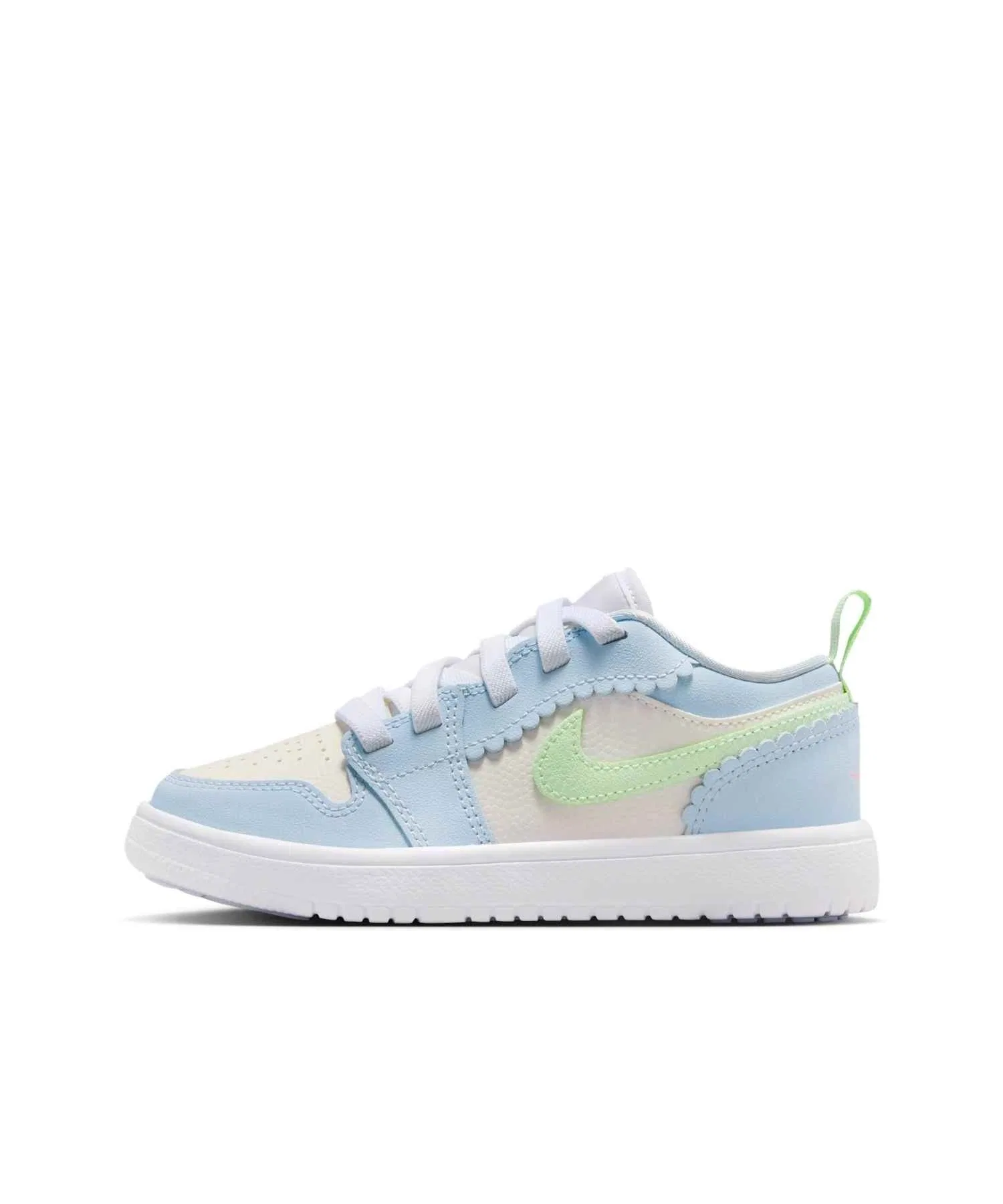 Детские кроссовки Jordan 1 Low Alt SE из натуральной кожи, голубые