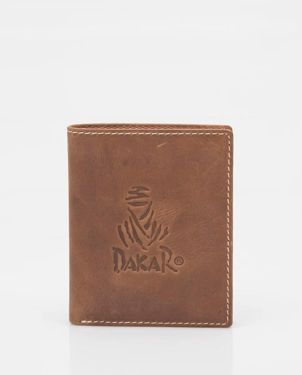 

Мужской кошелек из воловьей кожи цвета кожи Dakar, светло-коричневый