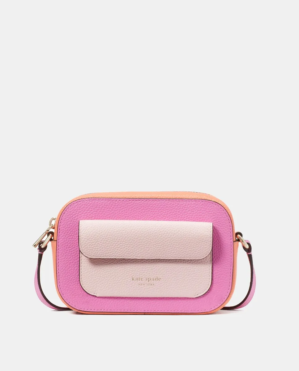 

Маленькая розовая сумка через плечо Ava line на молнии Kate Spade