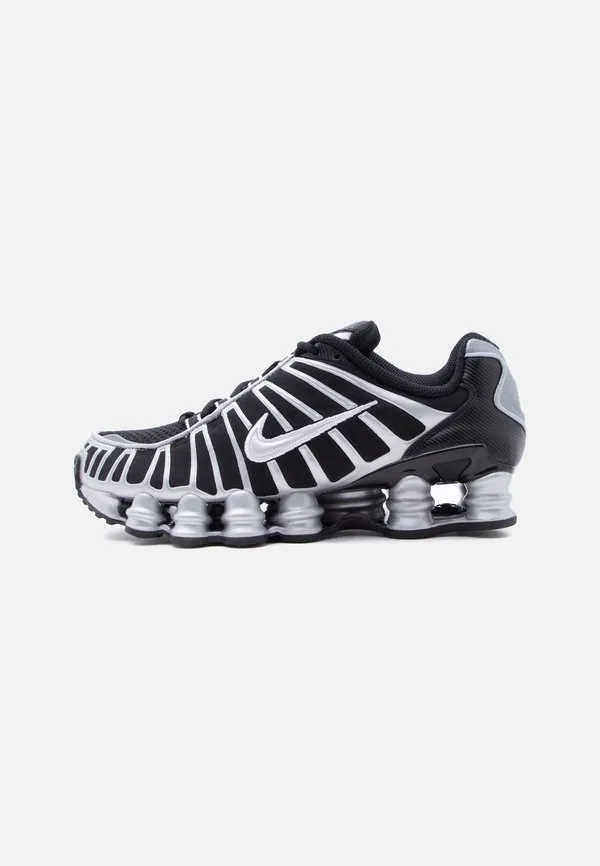 Кроссовки shox tl унисекс Nike Sportswear, Black/Metallic Silver-Coloured/Volt Ice/Photon Dust/White