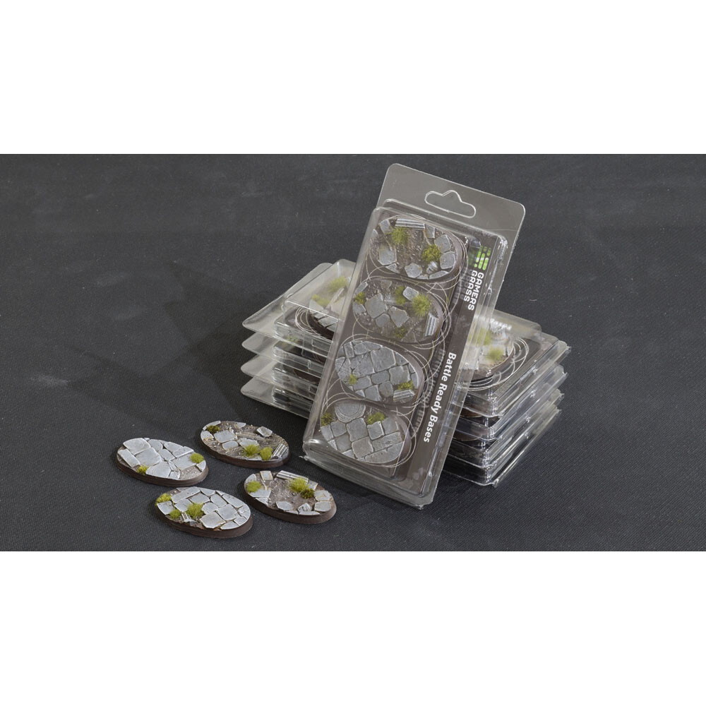 

Аксессуары Gamers Grass Battle Ready Bases: Temple - Oval 60mm (4)
