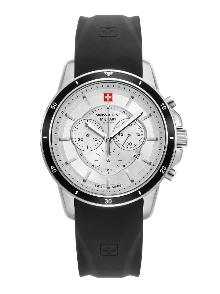 

Swiss Alpine Military by Grovana Мужские аналоговые часы серебристого цвета