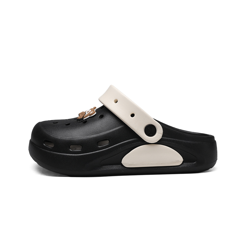 

LONGDUIZHANG Клоги унисекс YC1196 черные, цвет YC1196 Black[Women's]