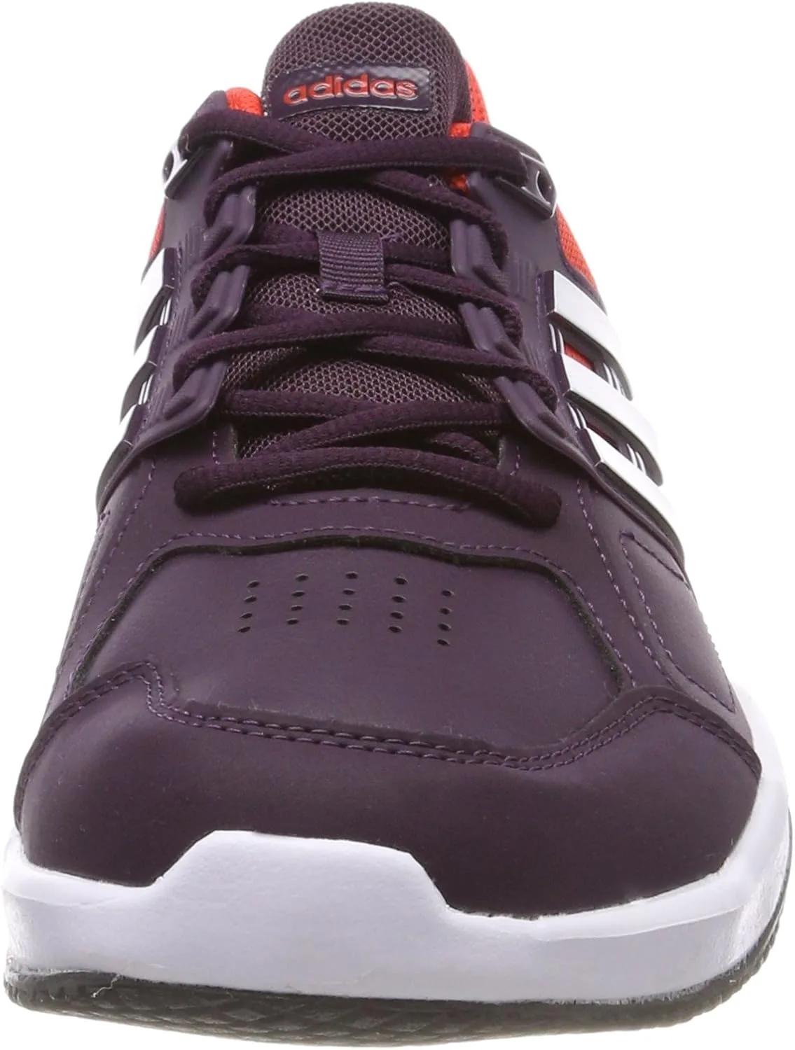Мужские кроссовки Adidas Duramo 8 для фитнеса, белый/красный — фото 2