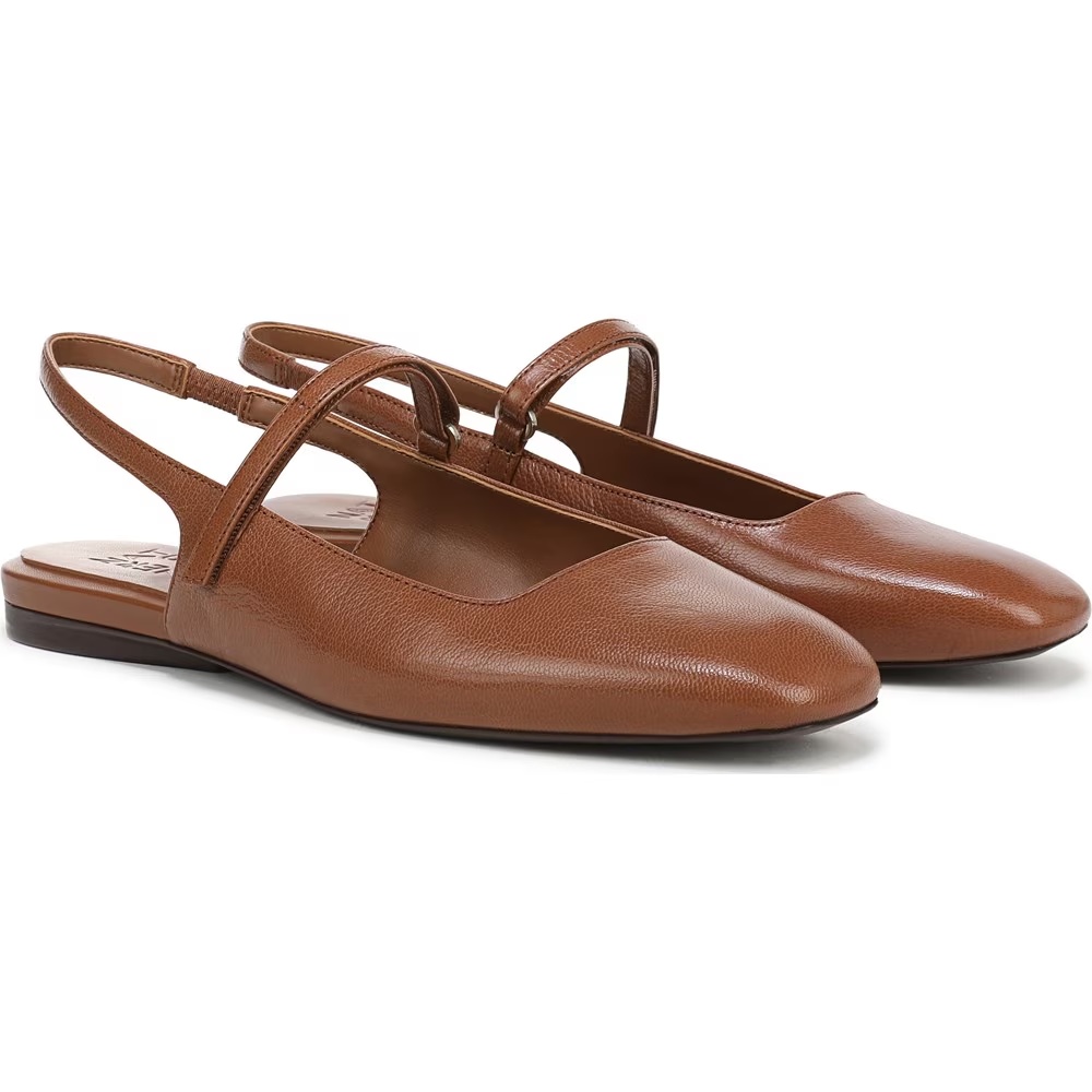 Туфли-Лодочки Connie Mary Jane с открытой пяткой Naturalizer, коричневый