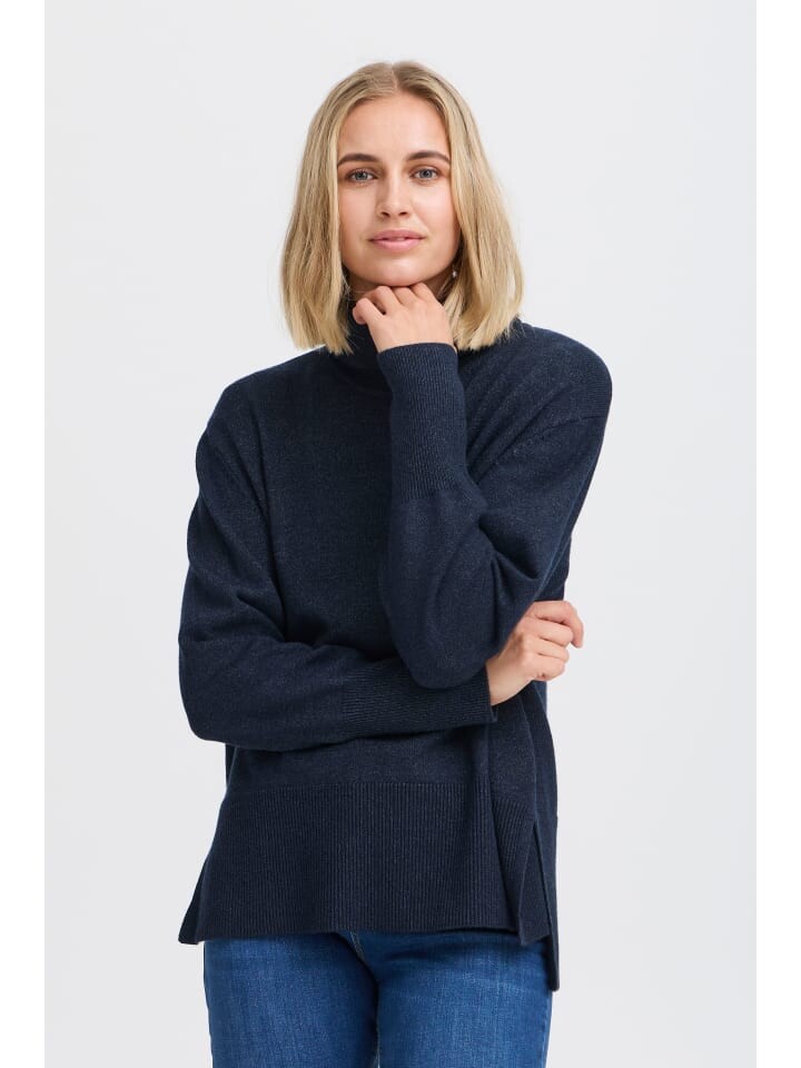 

Пуловер PULZ Jeans Strick, синий