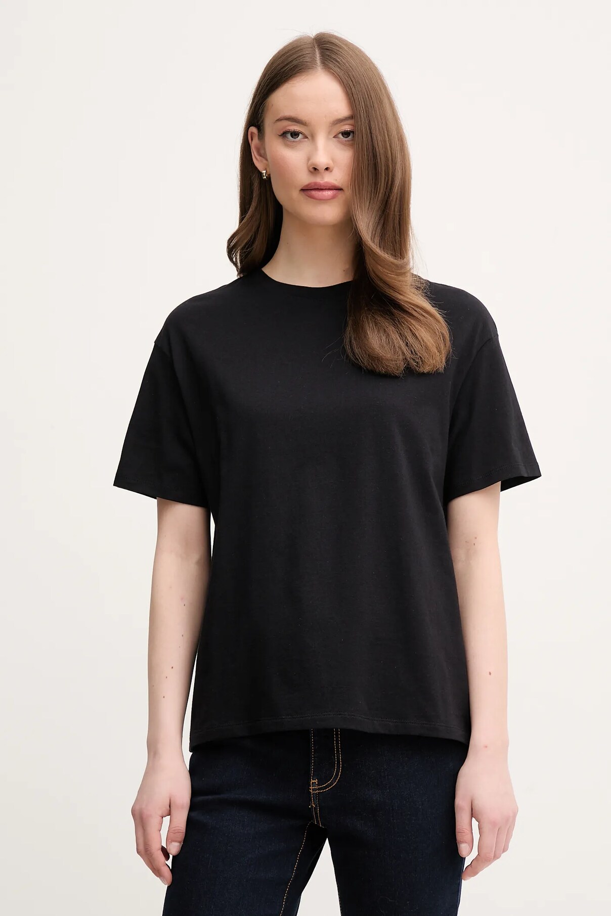 

Футболка из хлопка United Colors Of Benetton, черный