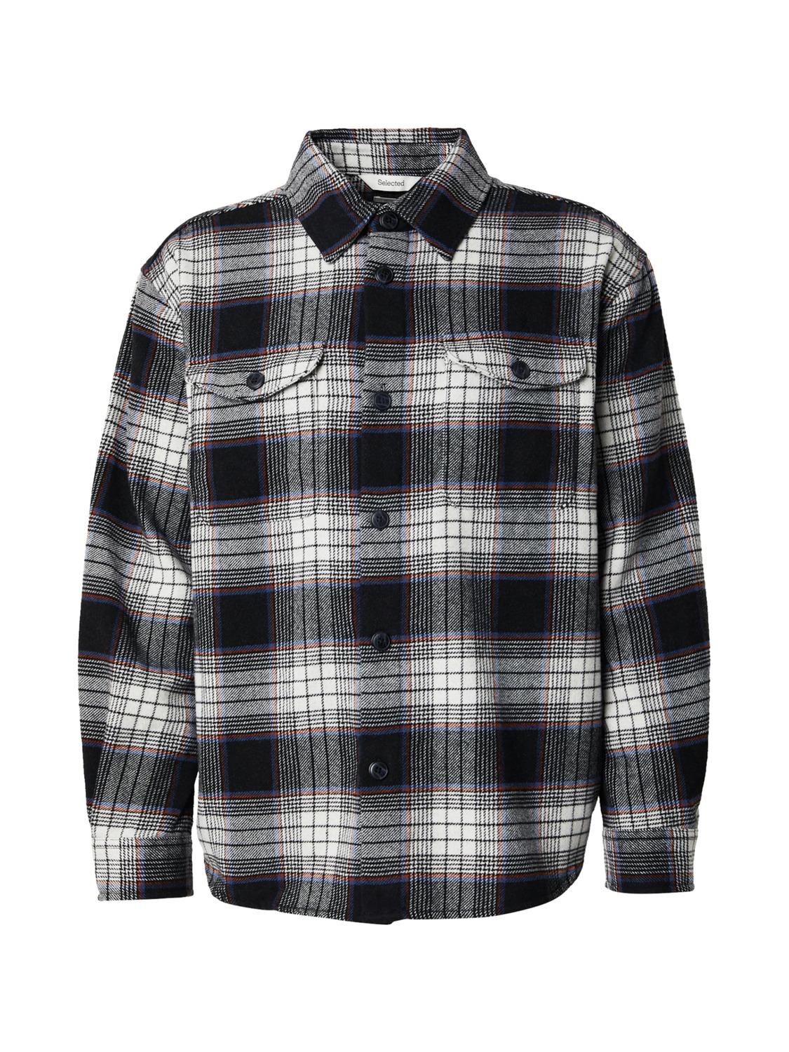 

SELECTED Рубашка на пуговицах комфортного кроя 'SLHZPABLO' в цвете ночной синий, сапфир