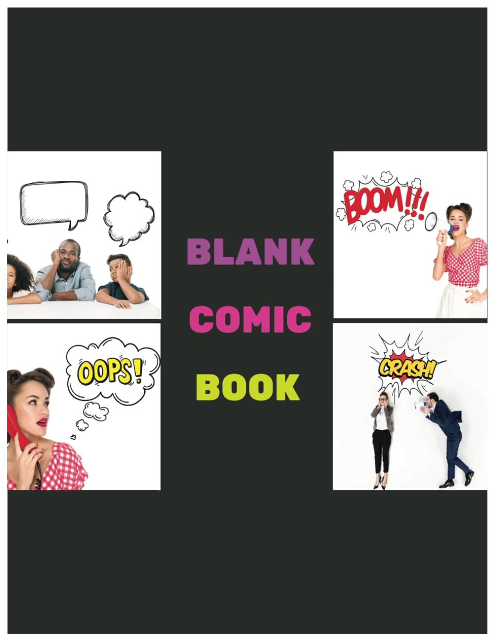 

Blank Comic Book: Create Your Own Comics, Comic Templates for Drawing Paperback (Independently published)