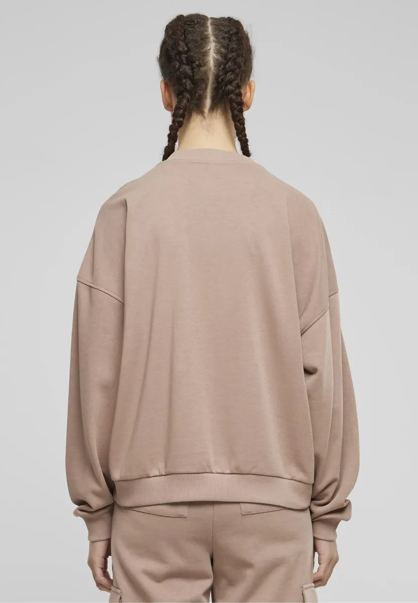 

URBAN CLASSICS Свитер "URBAN Classics Ladies Ladies Oversized Light Terry Crewneck", цвет Duskrose
