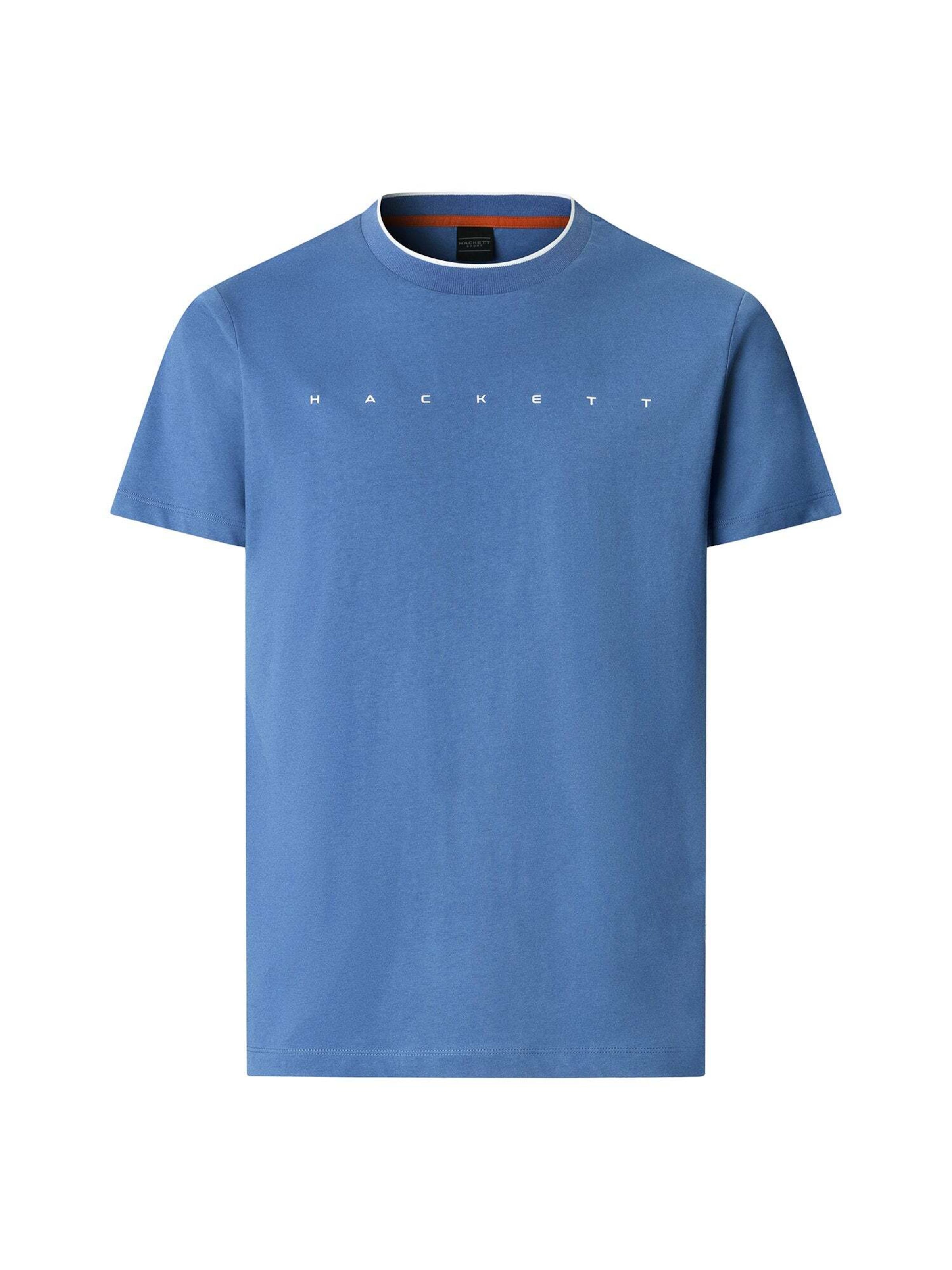 

Hackett London Футболка 'Essential' в цвете Azure