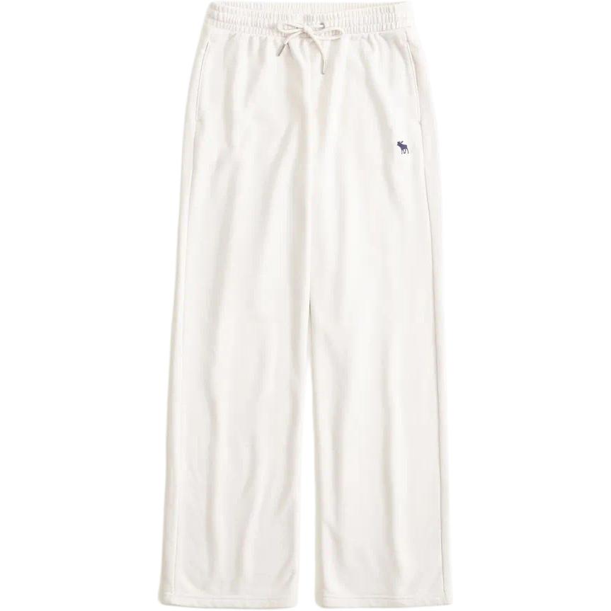 

Вязаные спортивные штаны женские Abercrombie＆Fitch, экрю