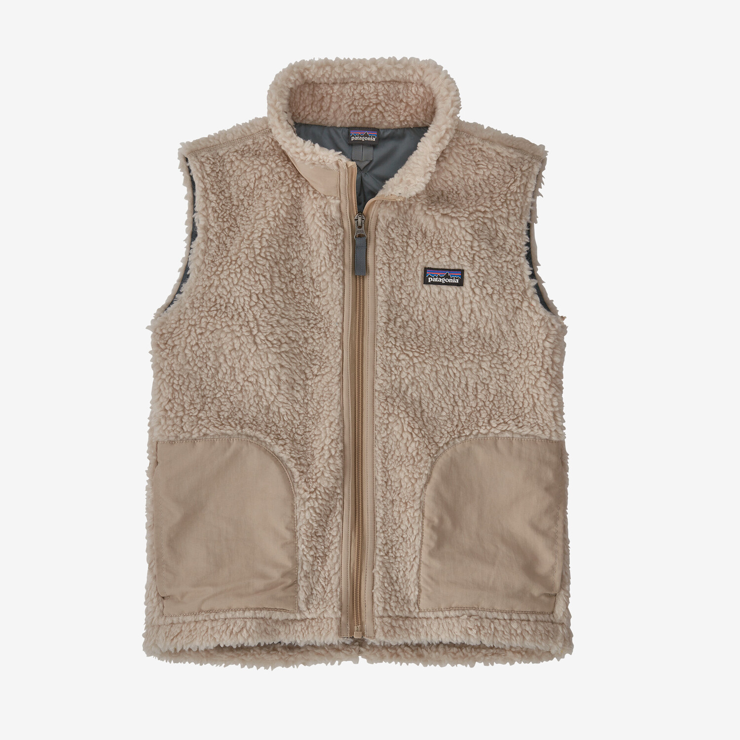 

Детский флисовый жилет Retro-X Patagonia, естественный