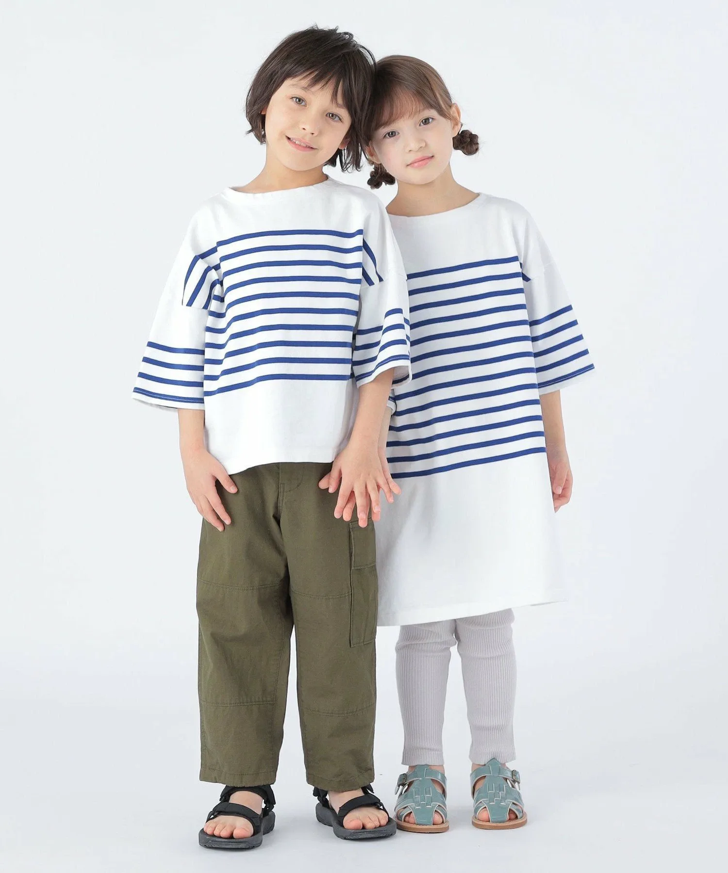 Детская футболка с коротким рукавом и панельной каймой (100–170 см) SHIPS KIDS, Blue