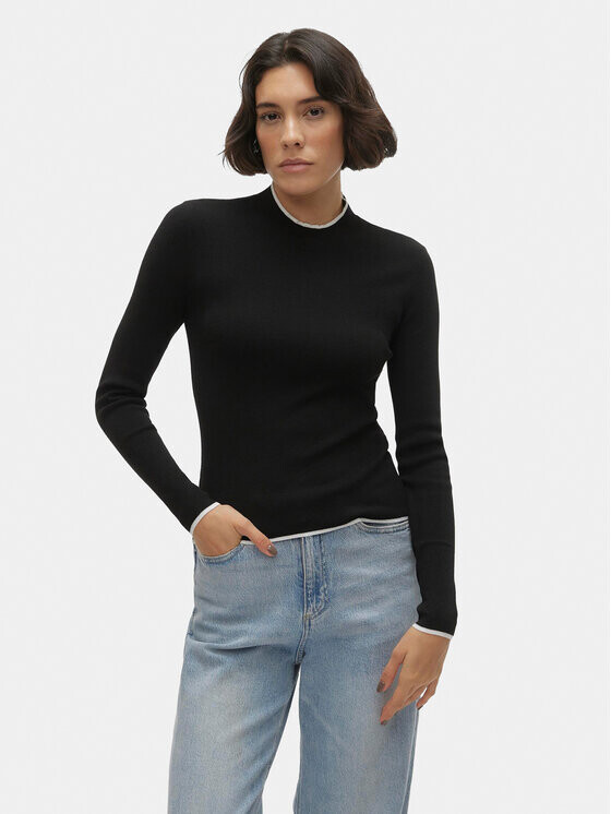 

Облегающий свитер Vero Moda, черный